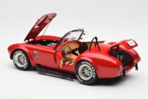 Shelby Cobra 427 S/C Червен Kyosho 1:18 08047R Метал — снимка 5 от 8