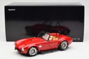 Shelby Cobra 427 S/C Червен Kyosho 1:18 08047R Метал — снимка 8 от 8