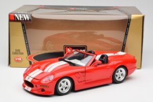 Shelby Series 1 Кабриолет Червен Bburago 1:18 3353 Метал — снимка 8 от 8