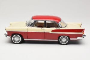 Simca Chambord Червен & Слонова Кост Norev 1:18 185721 Метал — снимка 4 от 8