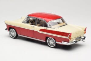 Simca Chambord Червен & Слонова Кост Norev 1:18 185721 Метал — снимка 7 от 8