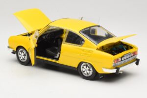 Skoda 110R Coupe Жълт Abrex 1:18 118ABS-707GK Метал — снимка 5 от 8