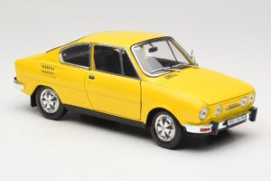 Skoda 110R Coupe Жълт Abrex 1:18 118ABS-707GK Метал — снимка 6 от 8