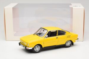 Skoda 110R Coupe Жълт Abrex 1:18 118ABS-707GK Метал — снимка 8 от 8