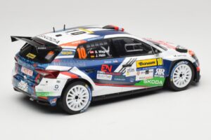 Skoda Fabia Rally2 #10 S. Wagner / G. Winter Barum Czech Rally Zlín 2024 IXO 1:18 18RMC221 Метал — снимка 2 от 6
