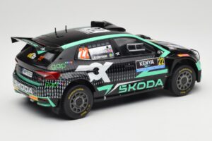 Skoda Fabia Rally2 #22 Toksport G. Greensmith / J. Andersson Safari Rally Kenya 2024 IXO 1:18 18RMC209 Метал — снимка 2 от 6