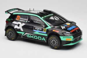 Skoda Fabia Rally2 #22 Toksport G. Greensmith / J. Andersson Safari Rally Kenya 2024 IXO 1:18 18RMC209 Метал — снимка 4 от 6