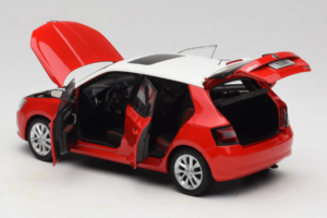 Skoda Fabia Mk3 Червен OEM 1:18 ZSF00004ROT Метал — снимка 5 от 8