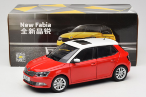 Skoda Fabia Mk3 Червен OEM 1:18 ZSF00004ROT Метал — снимка 8 от 8