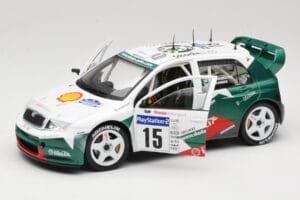 Skoda Fabia WRC #15 T. Gardemeister / P. Lukander WRC 1999 Solido 1:18 90457 Метал — снимка 2 от 8