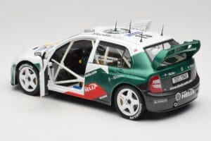 Skoda Fabia WRC #15 T. Gardemeister / P. Lukander WRC 1999 Solido 1:18 90457 Метал — снимка 5 от 8