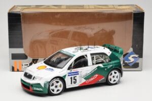 Skoda Fabia WRC #15 T. Gardemeister / P. Lukander WRC 1999 Solido 1:18 90457 Метал — снимка 8 от 8