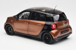 Smart Forfour W453 Черен Hazel Кафяв Norev 1:18 B66960299 Метал — снимка 7 от 8