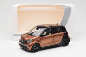 Smart Forfour W453 Черен Hazel Кафяв Norev 1:18 B66960299 Метал — снимка 8 от 8