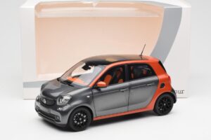 Smart Forfour W453 Lava Оранжев Графит Сив Norev 1:18 B66960298 Метал — снимка 8 от 8