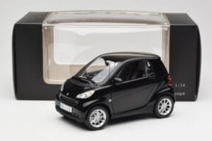 Smart Fortwo Coupe W451 Deep Черен Minichamps 1:18 Q0022563V001C02Q00 Метал — снимка 8 от 8