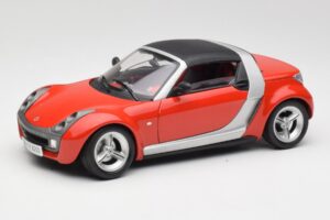 Smart Роудстър Червен Bburago 1:18 34099 Метал