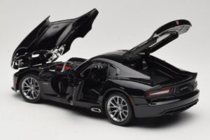SRT Viper GTS Черен Maisto 1:18 31128 Метал — снимка 5 от 8