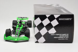 Stake F1 Team Kick Sauber C44 #77 V. Bottas Emilia Romagna GP 2024 Minichamps 1:18 117240177 Метал — снимка 3 от 7