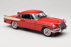 Studebaker Golden Hawk Apache Red Motor City 1:18 80009 Метал — снимка 6 от 8