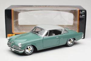 Studebaker Starliner Seafoam Зелен & Shasta Бял Maisto 1:18 31651 Метал — снимка 8 от 8