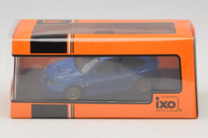Subaru Impreza WRX STI GR Custom Version Синьо IXO 1:43 CLC553N Метал — снимка 4 от 4