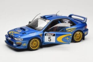 Subaru Impreza WRC #5 R. Burns / R. Reid Rally de France 1999 AUTOart 1:18 89993 Метал — снимка 2 от 8