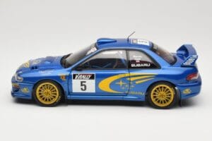Subaru Impreza WRC #5 R. Burns / R. Reid Rally de France 1999 AUTOart 1:18 89993 Метал — снимка 4 от 8