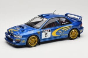 Subaru Impreza WRC #5 R. Burns / R. Reid Rally de France 1999 AUTOart 1:18 89993 Метал
