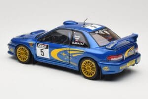 Subaru Impreza WRC #5 R. Burns / R. Reid Rally de France 1999 AUTOart 1:18 89993 Метал — снимка 7 от 8
