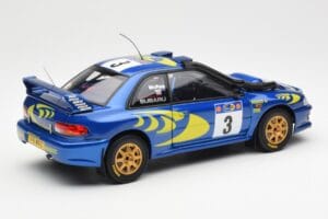Subaru Impreza WRC #3 C. McRae / N. Grist Safari Rally Winner 1997 AUTOart 1:18 89792 Метал — снимка 3 от 8