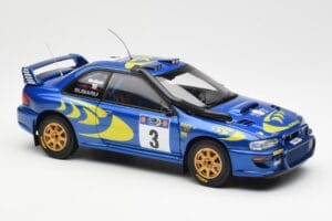 Subaru Impreza WRC #3 C. McRae / N. Grist Safari Rally Winner 1997 AUTOart 1:18 89792 Метал — снимка 6 от 8