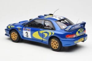 Subaru Impreza WRC #3 C. McRae / N. Grist Safari Rally Winner 1997 AUTOart 1:18 89792 Метал — снимка 7 от 8