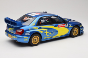 Subaru Impreza WRC S9 #7 P. Solberg / P. Mills Rally Great Britain 2003 Otto 1:12 G092 Смола — снимка 2 от 6