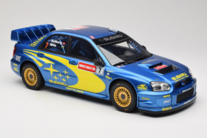Subaru Impreza WRC S9 #7 P. Solberg / P. Mills Rally Great Britain 2003 Otto 1:12 G092 Смола — снимка 4 от 6