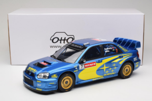 Subaru Impreza WRC S9 #7 P. Solberg / P. Mills Rally Great Britain 2003 Otto 1:12 G092 Смола — снимка 6 от 6
