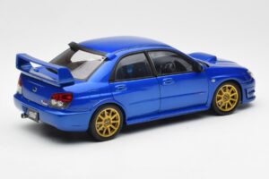 Subaru Impreza WRX STI GD Син AUTOart 1:18 78681 Метал — снимка 3 от 8