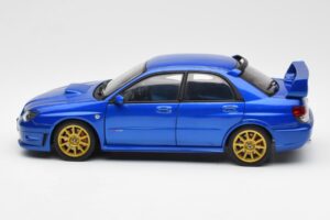 Subaru Impreza WRX STI GD Син AUTOart 1:18 78681 Метал — снимка 4 от 8