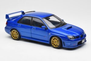Subaru Impreza WRX STI GD Син AUTOart 1:18 78681 Метал — снимка 6 от 8