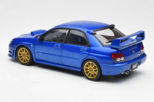 Subaru Impreza WRX STI GD Син AUTOart 1:18 78681 Метал — снимка 7 от 8