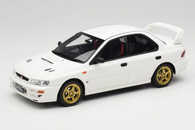 Subaru Impreza WRX STi Type RA GC8 Pure White Otto 1:18 OT490 Смола