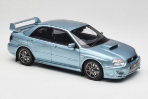 Subaru Impreza WRX STi WR1 GD P. Solberg Edition Ice Blue Metallic Otto 1:18 OT1114 Смола — снимка 4 от 6