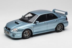 Subaru Impreza WRX STi WR1 GD P. Solberg Edition Ice Blue Metallic Otto 1:18 OT1114 Смола