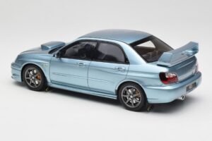 Subaru Impreza WRX STi WR1 GD P. Solberg Edition Ice Blue Metallic Otto 1:18 OT1114 Смола — снимка 5 от 6