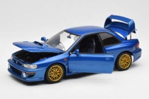 Subaru Impreza WRX Type R Син AUTOart 1:18 78612 Метал — снимка 2 от 8