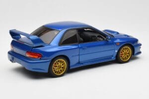 Subaru Impreza WRX Type R Син AUTOart 1:18 78612 Метал — снимка 3 от 8