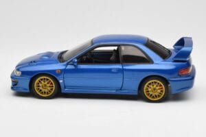 Subaru Impreza WRX Type R Син AUTOart 1:18 78612 Метал — снимка 4 от 8