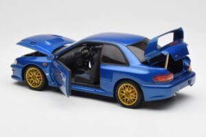 Subaru Impreza WRX Type R Син AUTOart 1:18 78612 Метал — снимка 5 от 8