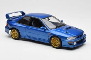 Subaru Impreza WRX Type R Син AUTOart 1:18 78612 Метал — снимка 6 от 8