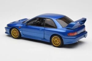 Subaru Impreza WRX Type R Син AUTOart 1:18 78612 Метал — снимка 7 от 8
